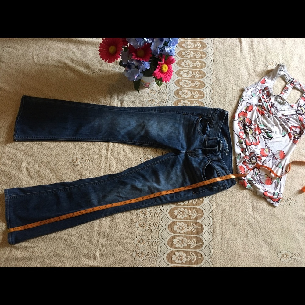 Jeans cut boot
