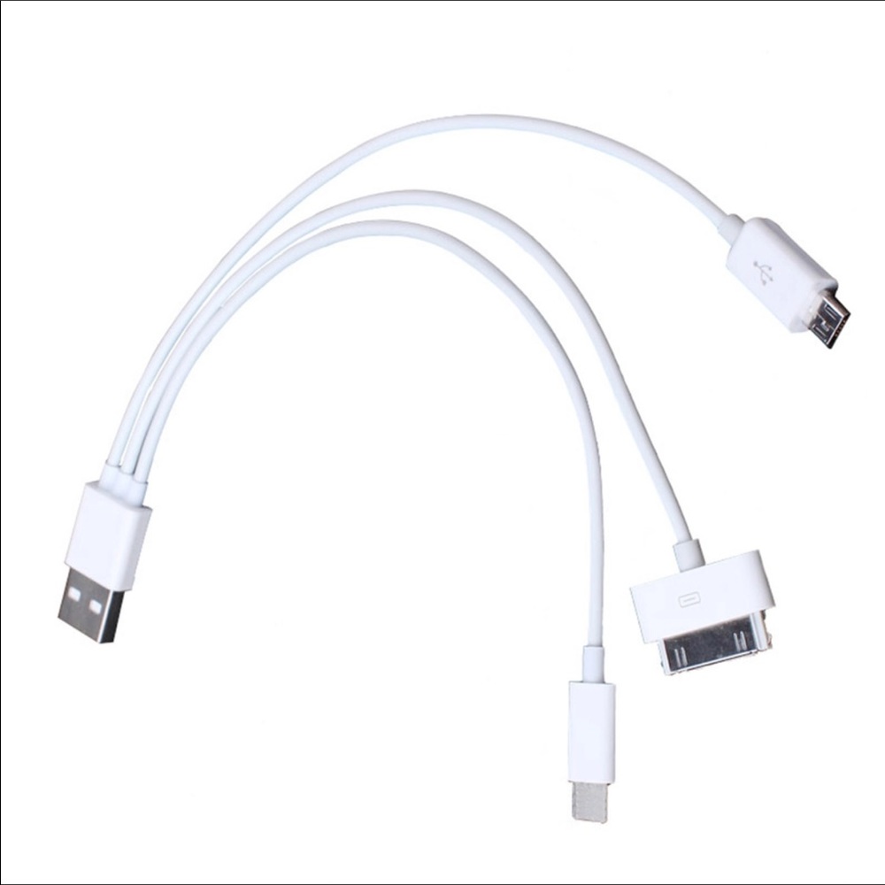 Universal 3 in 1 USB Charge Cable