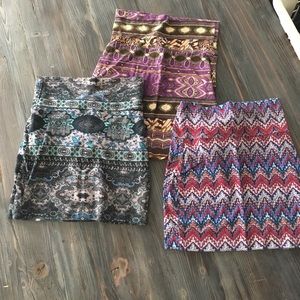 THREE SKIRTS FOR PRICE OF ONE