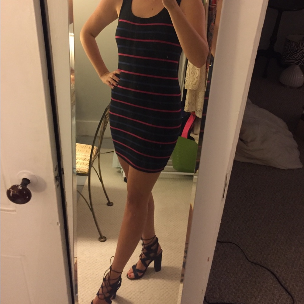 Forever 21 stripped dress