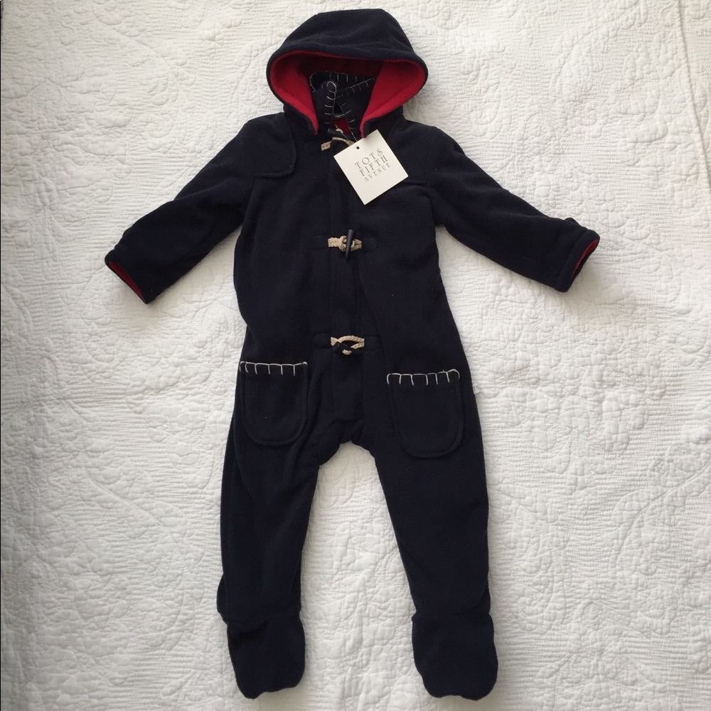 NWT Infant onesie coat