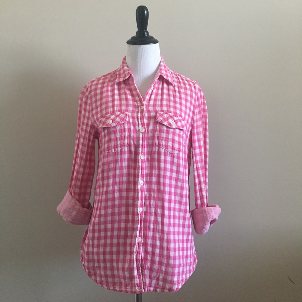 H&M Gingham Button-down