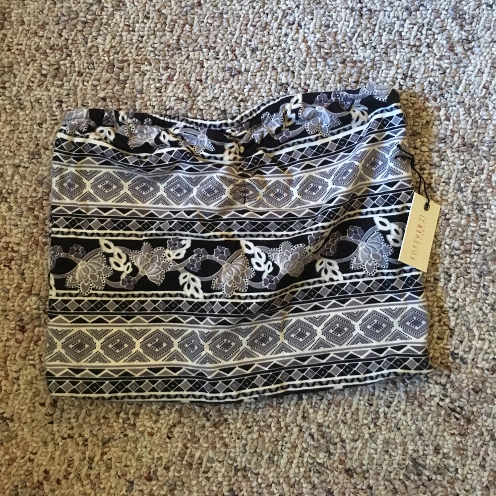 NWT long bandeau