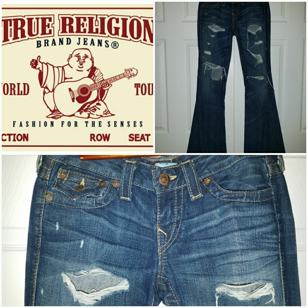 NEVER WORN TRUE RELIGION Joey Jeans SZ 28