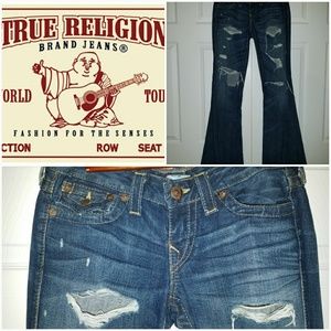 NEVER WORN TRUE RELIGION Joey Jeans SZ 28