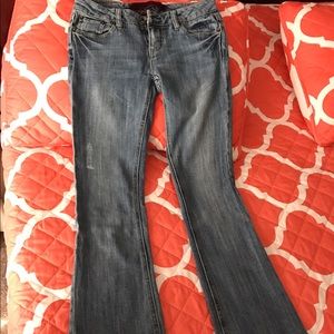 Refuge Mid-Wash Bootcut Jeans