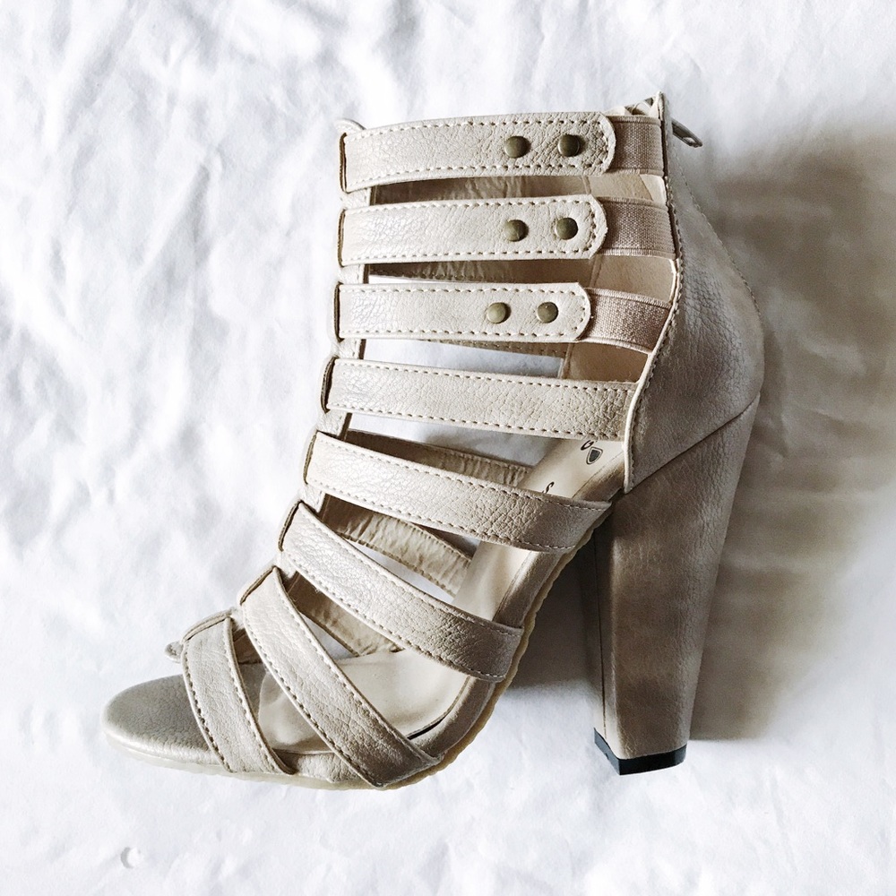 Rue 21 Caged Heeled Sandals
