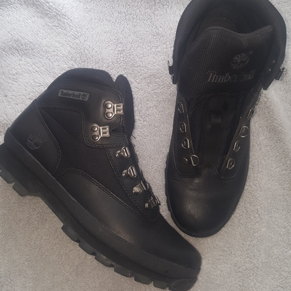 Black mens Timberland boots