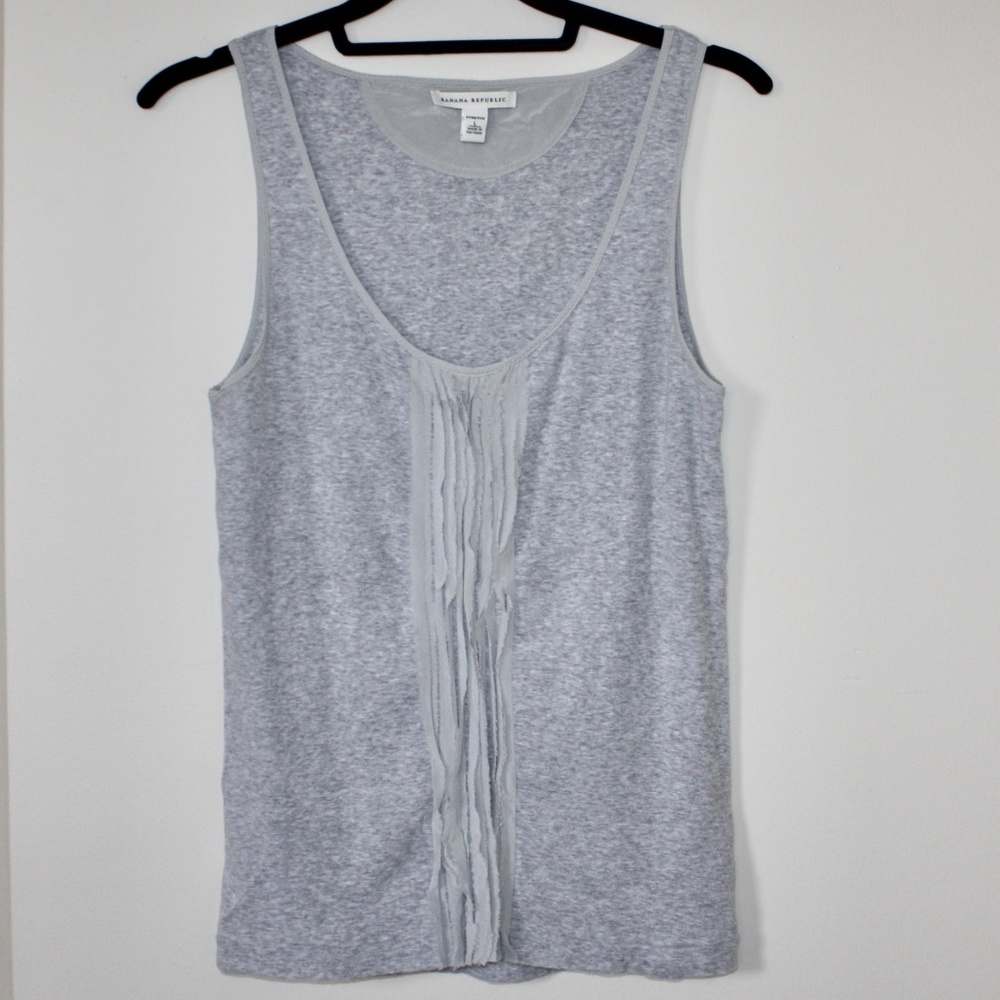 Silk Accent Cotton Tank