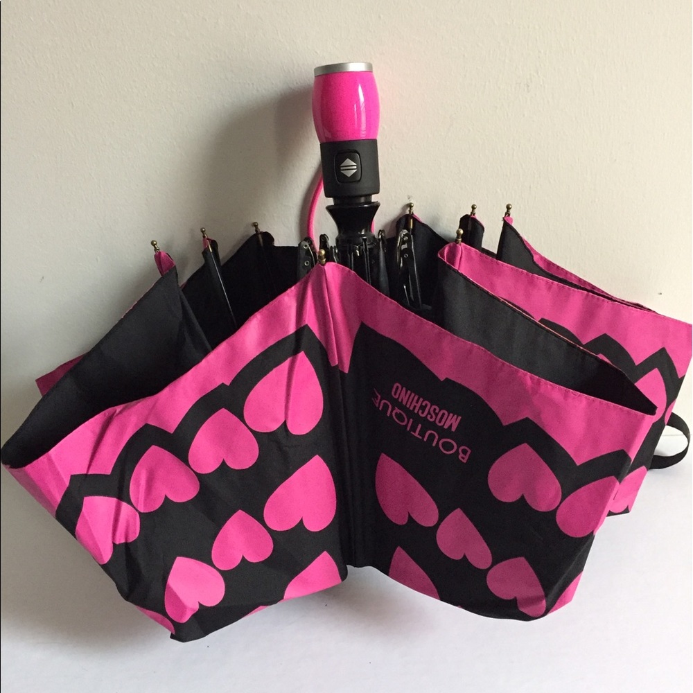 SOLD Moschino Automatic Umbrella NWT - Picture 2 of 5