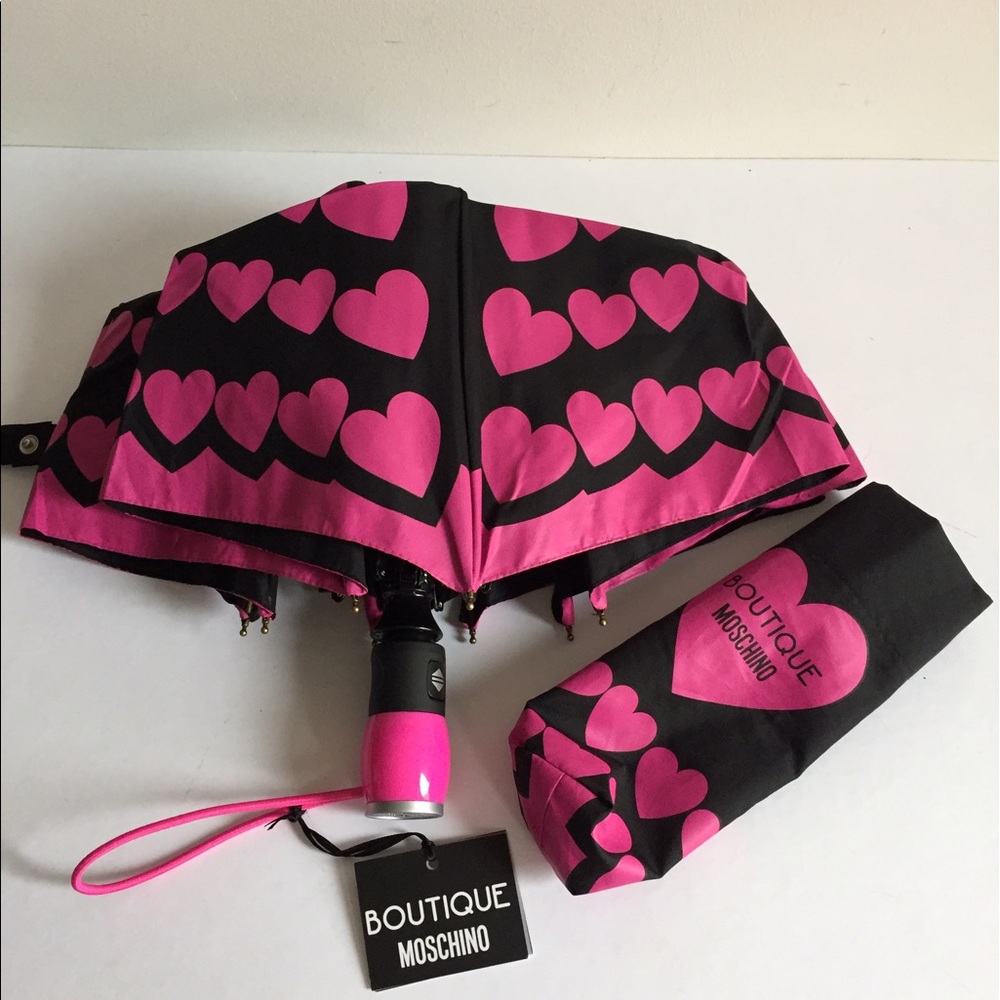 SOLD Moschino Automatic Umbrella NWT - Picture 3 of 5