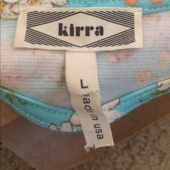 💙🌼PACSUN Floral Peplum Shirt - Picture 5 of 5