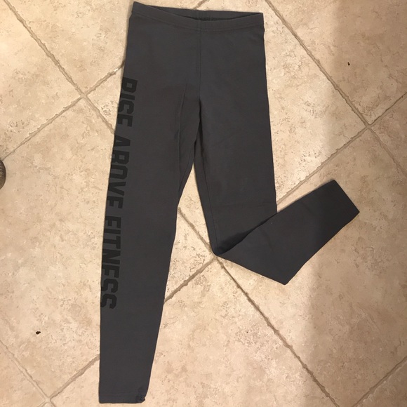 Rise above fitness gray leggings - Picture 1 of 4