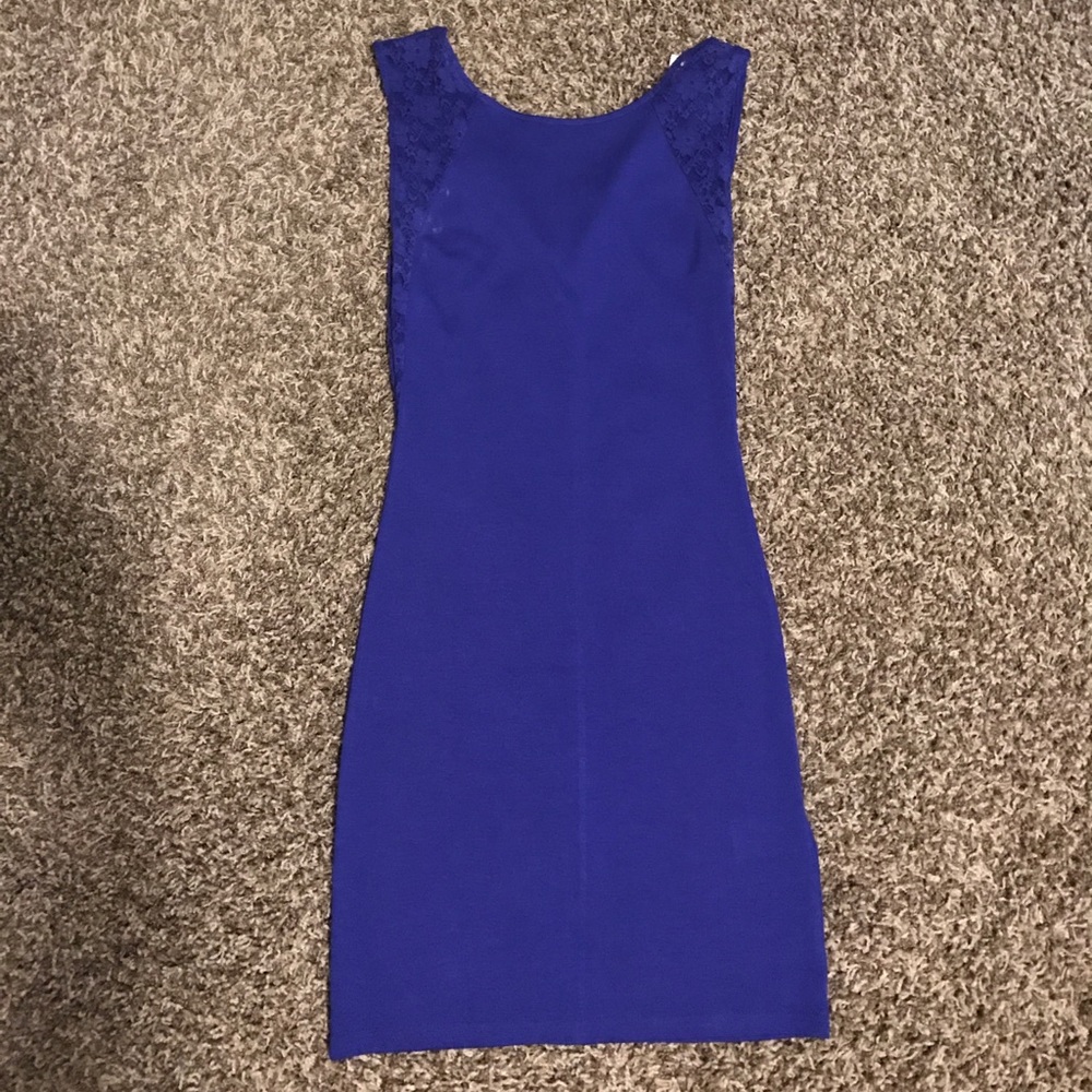Blue dress