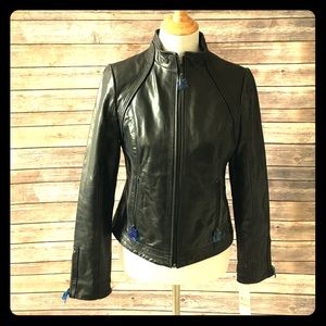 Laundry By Shelli Segal Leather Jacket