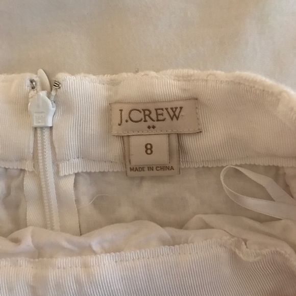 White J crew Skirt - Picture 2 of 3