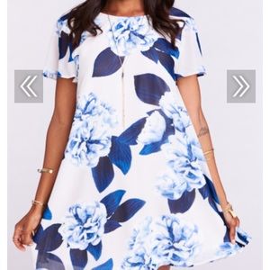 🚫SOLD🚫Willis Dress-Bouquet Blue