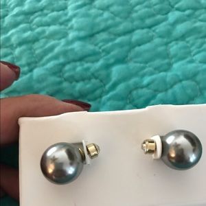 Pearl earrings