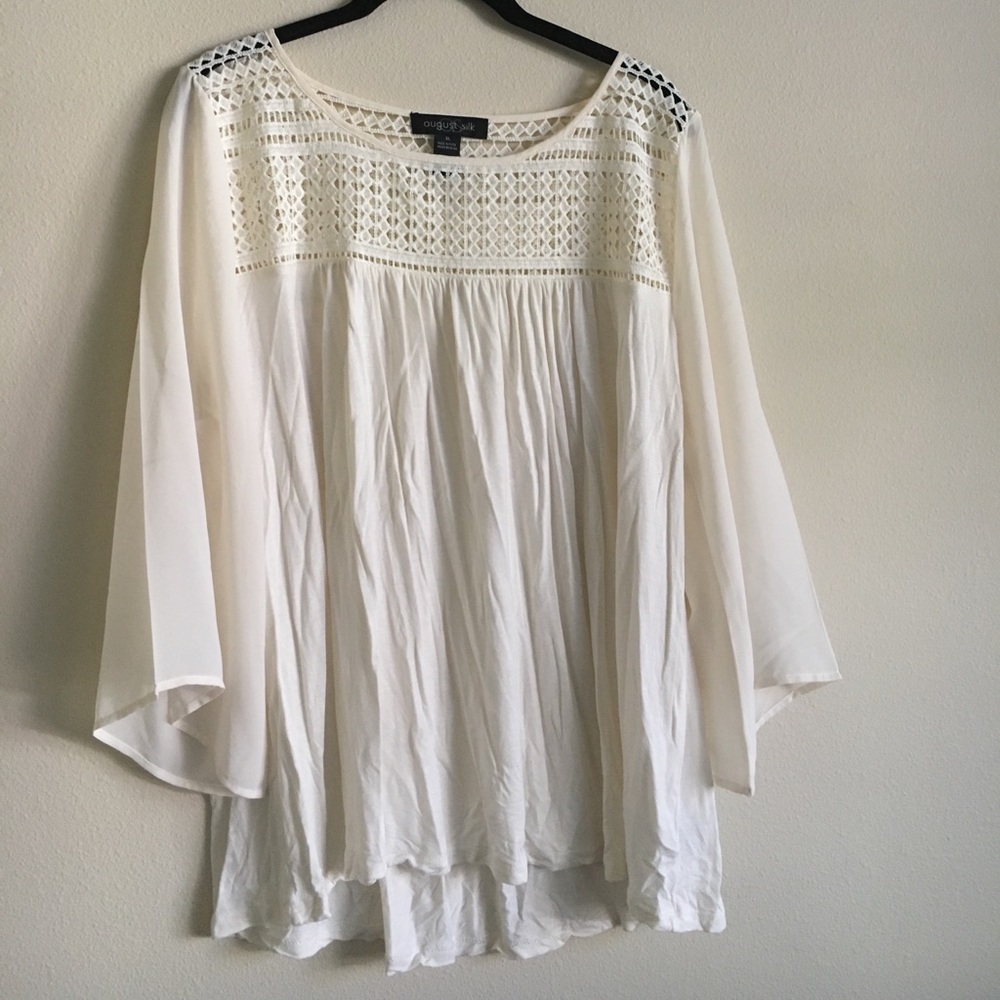 August Silk Blouse