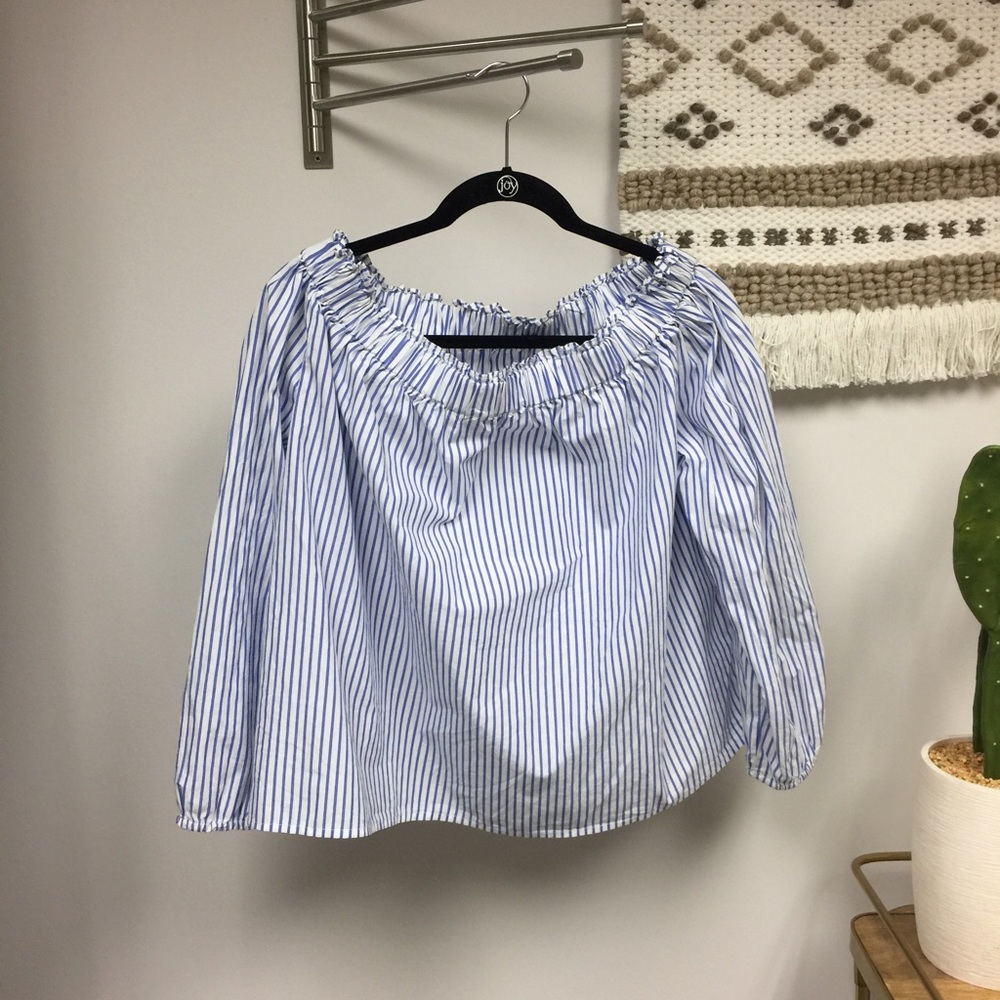 Off the shoulder blouse