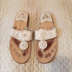 White Jack Rogers Size 7