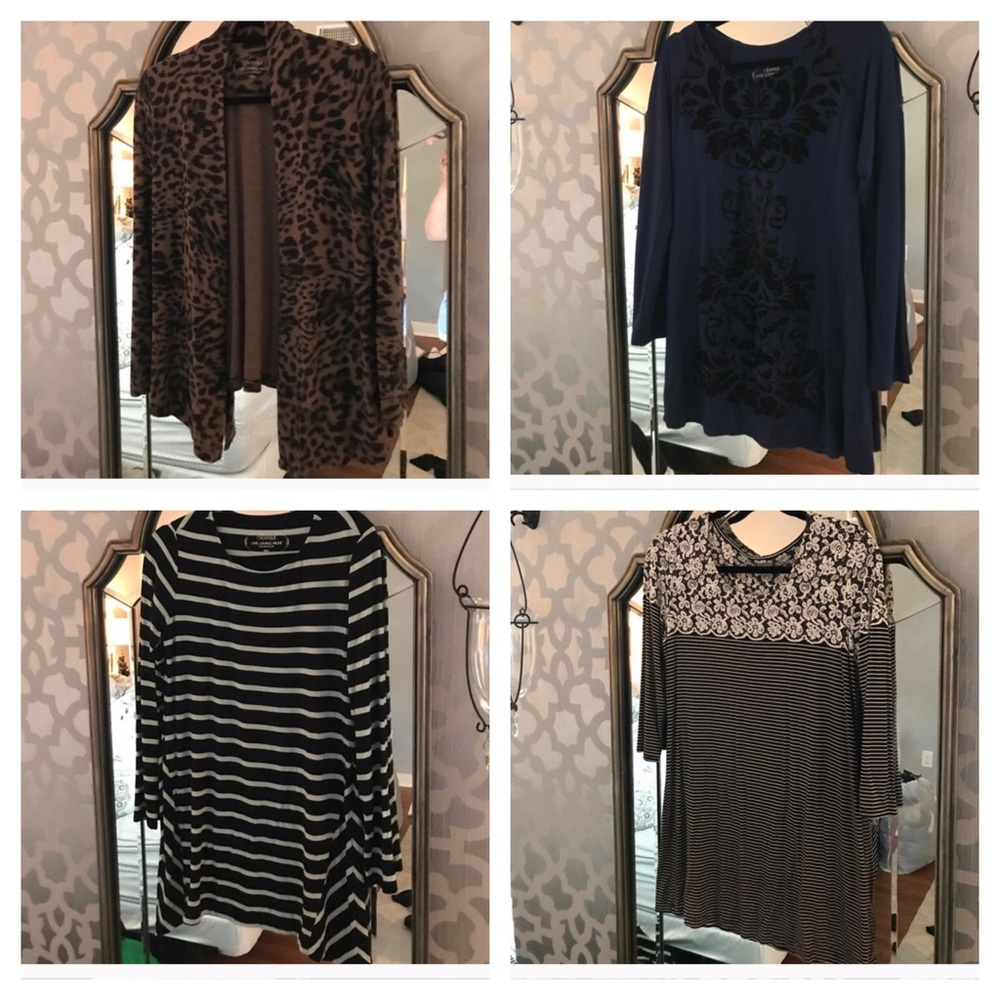 Bundle of 4 Soma Loungewear tops