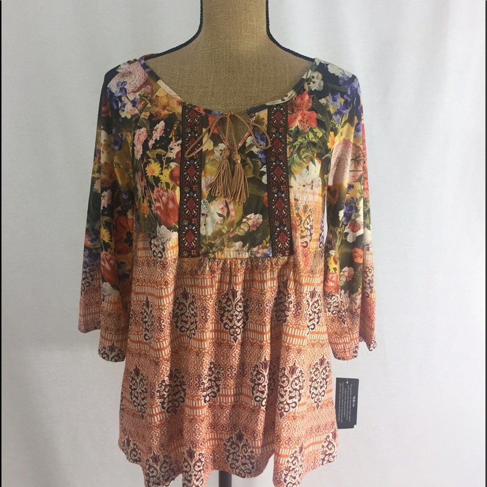 Style & Co "Retro Charm" top