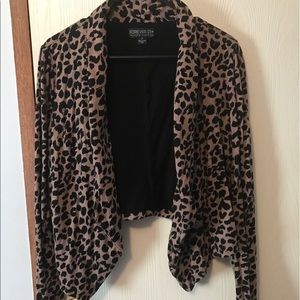 Leopard Blazer