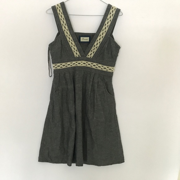 Francesca's Collections Dresses & Skirts - Emmelee Frencesca's Lace trim dress