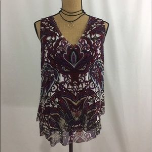 INC "Boho Escape" top