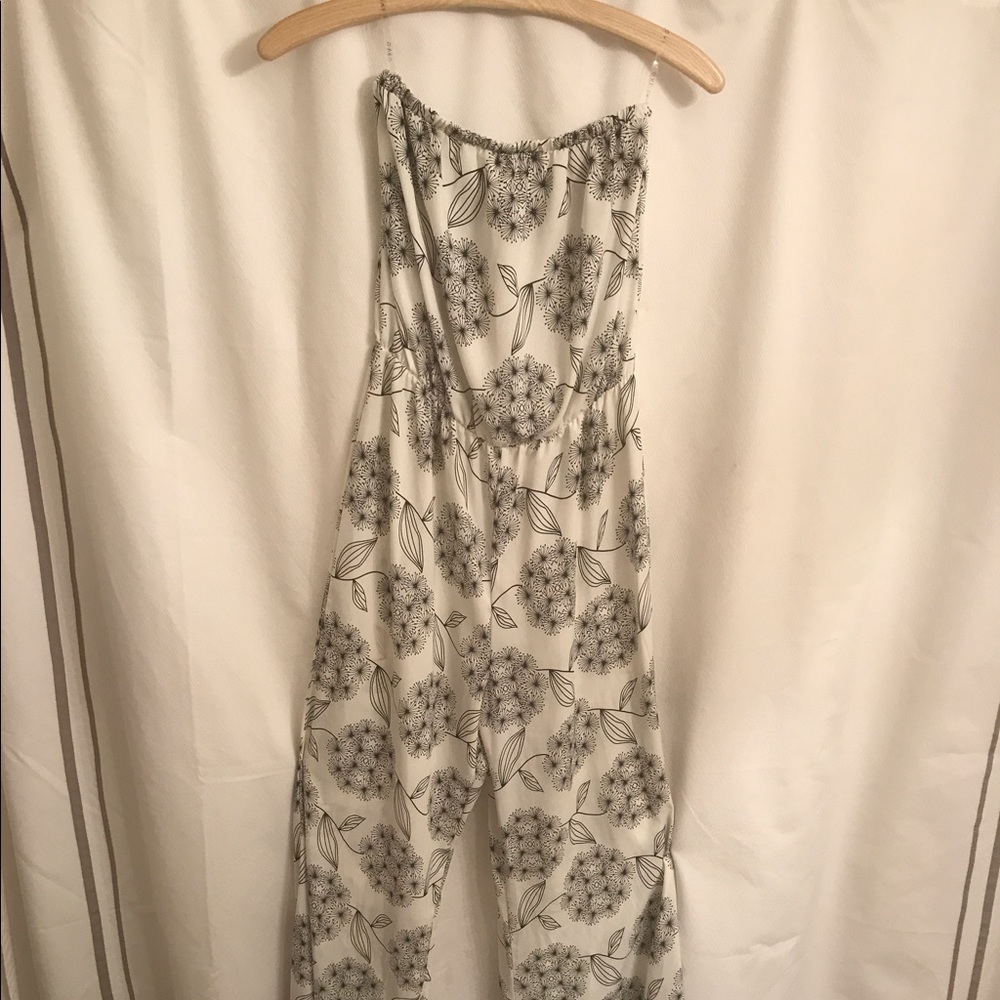 Strapless jumpsuit