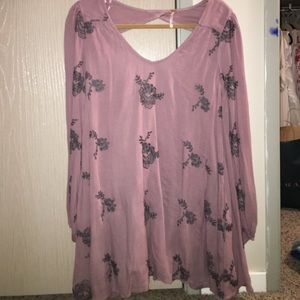 Free People Embroidered Austin Dress