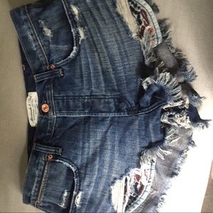 Abercrombie jean shorts