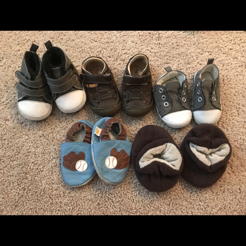 Size 3 baby boy shoes
