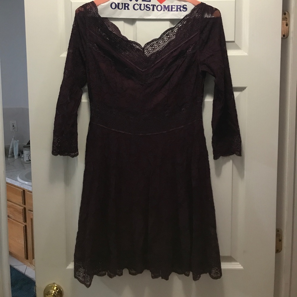 Free people lace skater dress