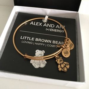 Little Brown Bear Alex & Ani Bracelet