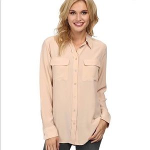 Equipment silk shirt