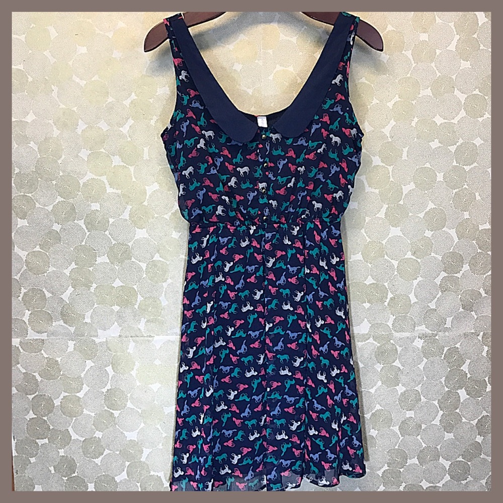 Horse Print Dress