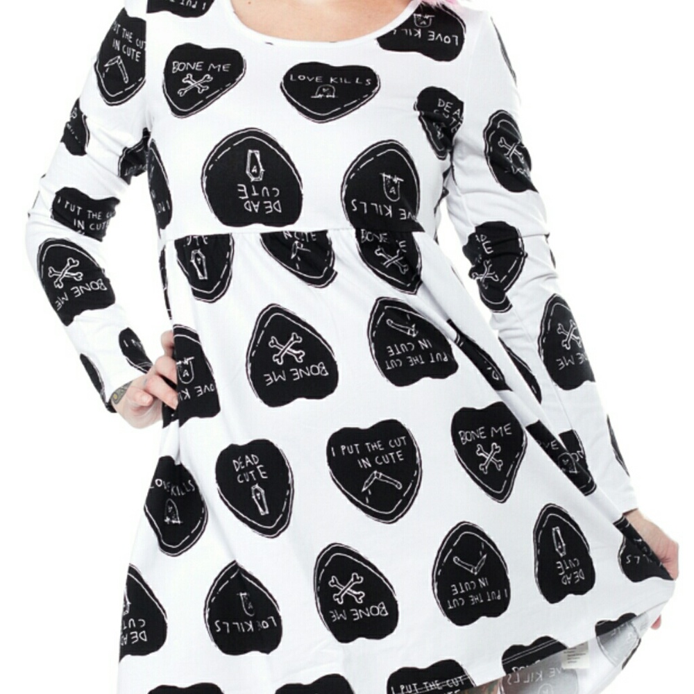 Iron fist hearts dress