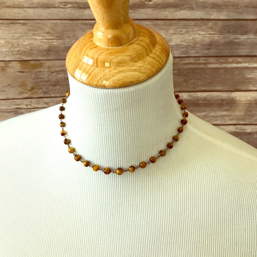 Tigers Eye Necklace