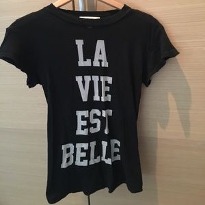 La Vie Est Belle Wildfox tee