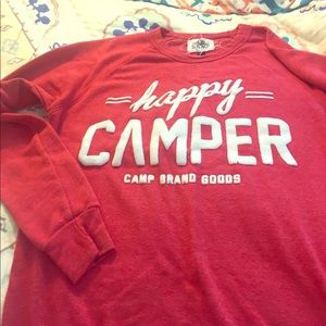 Urban Outfitters Happy Camper Sweatshirt