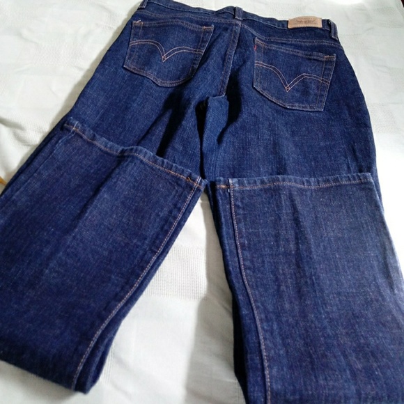 Levis relaxed 550 boot cut jeans dark wash 10P - Picture 5 of 10