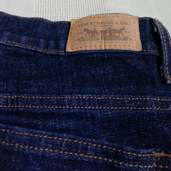 Levis relaxed 550 boot cut jeans dark wash 10P - Picture 6 of 10