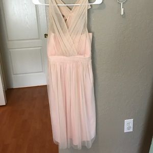 BHLDN Blush Bridesmaid Dress