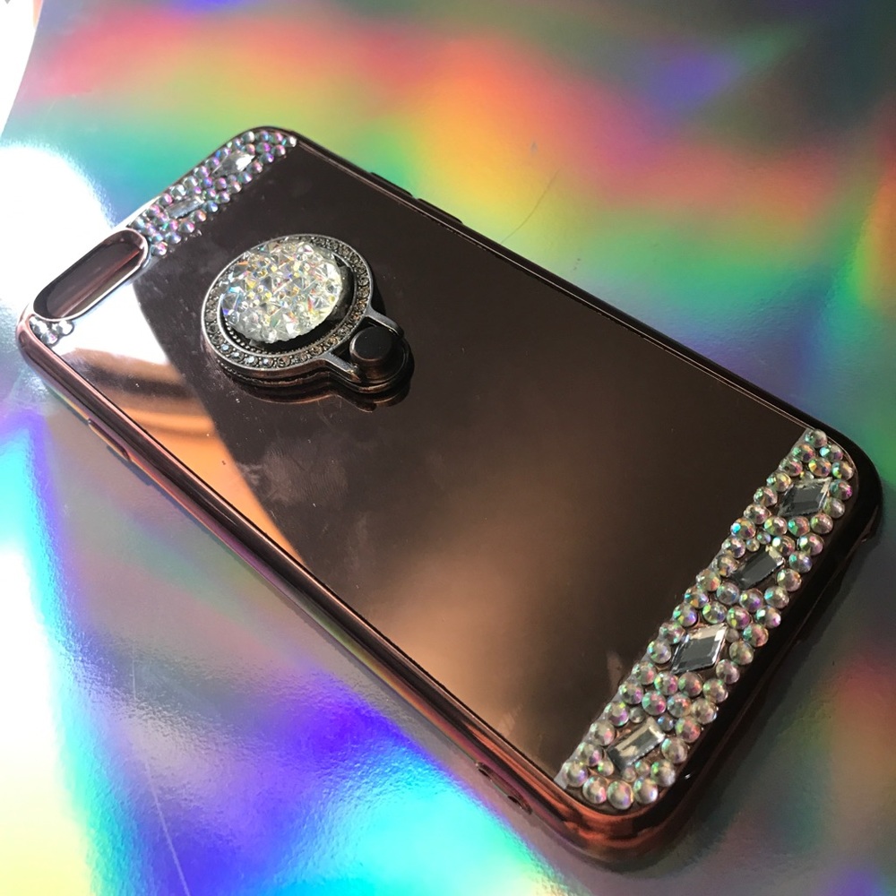 iPhone 6 rose gold mirror phone case