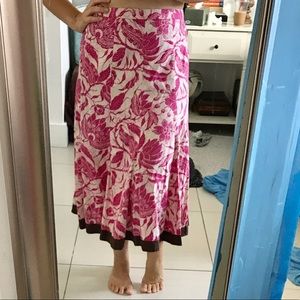 Long flowy floral skirt. Old Navy size 10.