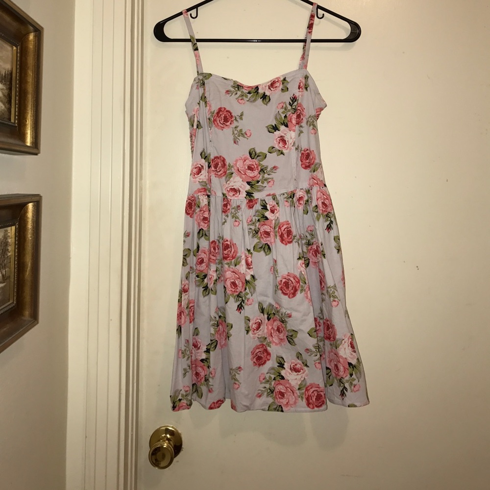 Purple Forever 21 summer dress