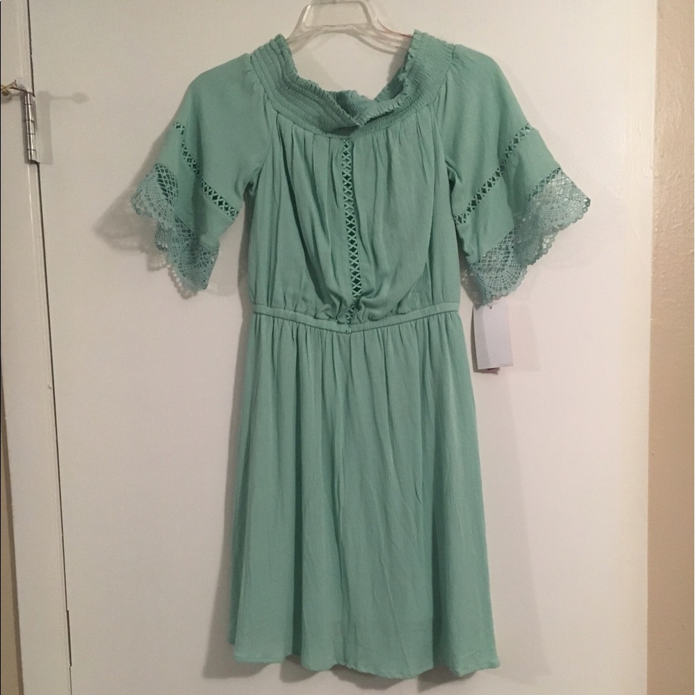 Off the shoulder dress