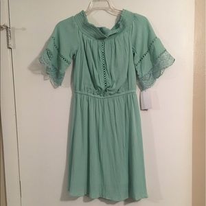 Off the shoulder dress